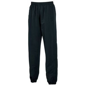 Tombo Unisex Adult Cuffed Tracksuit Bottoms / Black